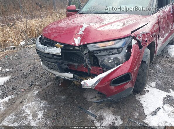 KL79MRSL5MB062699 2021 CHEVROLET TRAILBLAZER Red Դիմացի տեսք