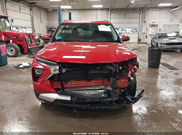 KL79MRSL9TB017487 2026 CHEVROLET TRAILBLAZER Red Widok zestawu wskaźników
