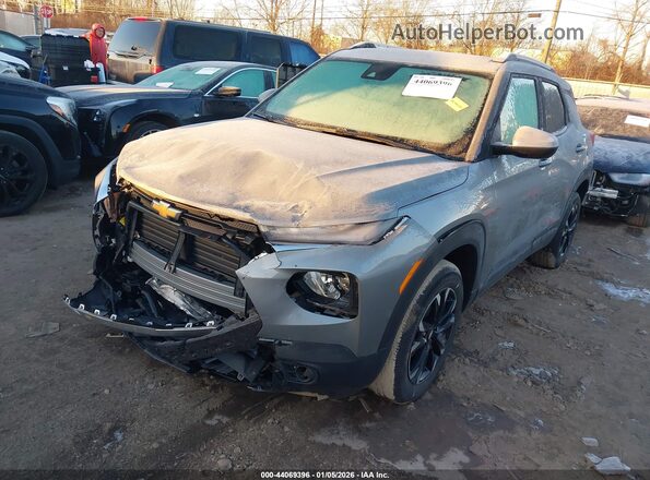 KL79MRSLXPB021893 2023 CHEVROLET TRAILBLAZER Gray Передня ліва чверть