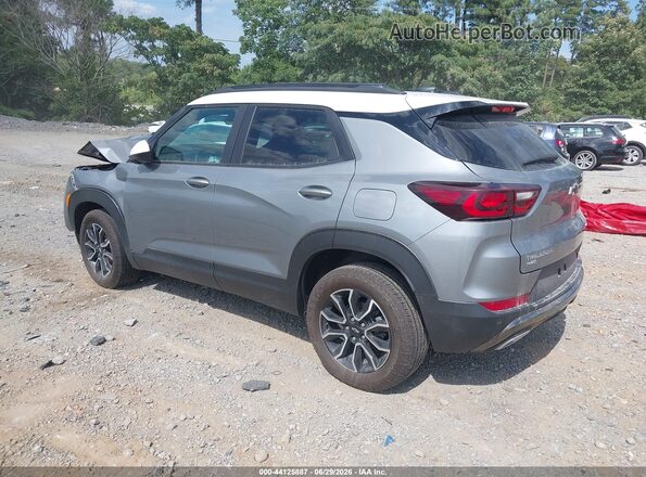 KL79MSSL1SB112485 2025 CHEVROLET TRAILBLAZER Gray Հետևի ձախ