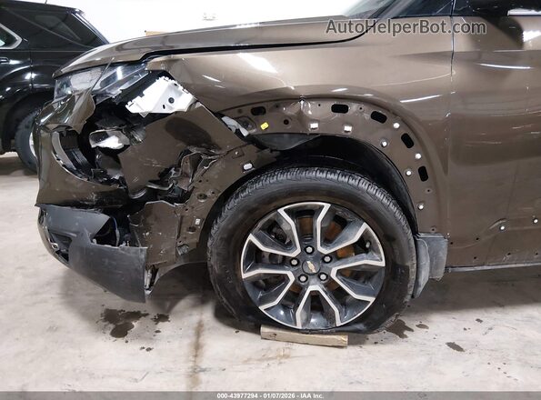 KL79MSSLXMB171649 2021 CHEVROLET TRAILBLAZER Brown Widok z przodu