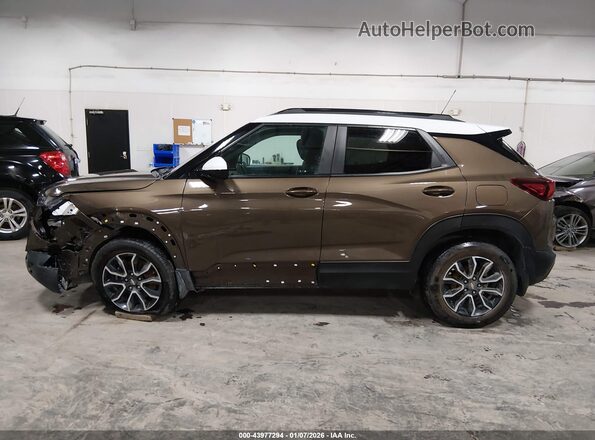 KL79MSSLXMB171649 2021 CHEVROLET TRAILBLAZER Brown 