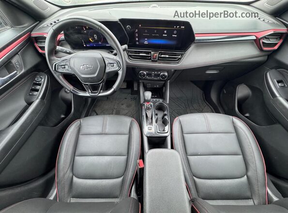 KL79MTSL2RB180696 2024 CHEVROLET TRAILBLAZER Gray Rear seats view