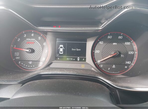 KL79MTSL3NB021163 2022 CHEVROLET TRAILBLAZER Light Blue Հետևի նստատեղերի տեսք