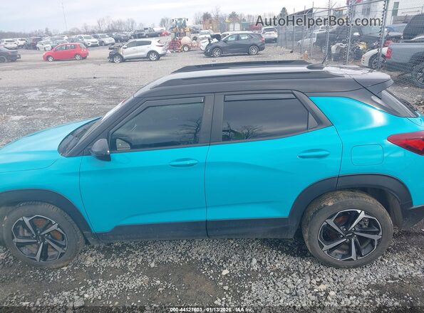 KL79MTSL3NB021163 2022 CHEVROLET TRAILBLAZER Light Blue Սալոնի 360 աստիճան տեսք