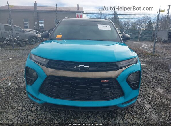 KL79MTSL3NB021163 2022 CHEVROLET TRAILBLAZER Light Blue Սարքավորումների վահանակի տեսք