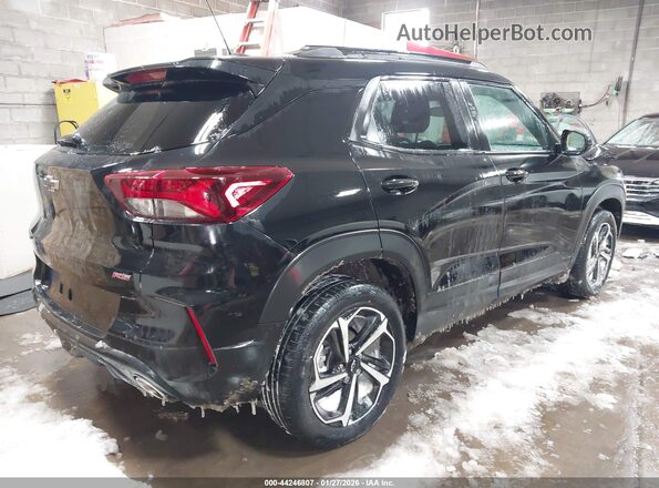 KL79MUSL0PB141334 2023 CHEVROLET TRAILBLAZER Черный Задняя правая четверть