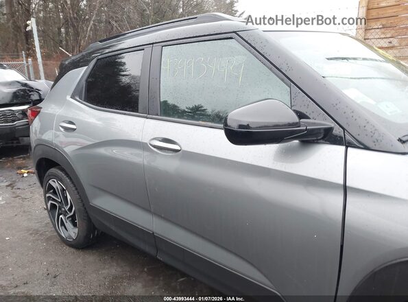 KL79MUSL0RB157827 2024 CHEVROLET TRAILBLAZER Gray Rear interior view