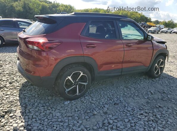 KL79MUSL1NB059058 2022 CHEVROLET TRAILBLAZER Burgundy Հետևի աջ