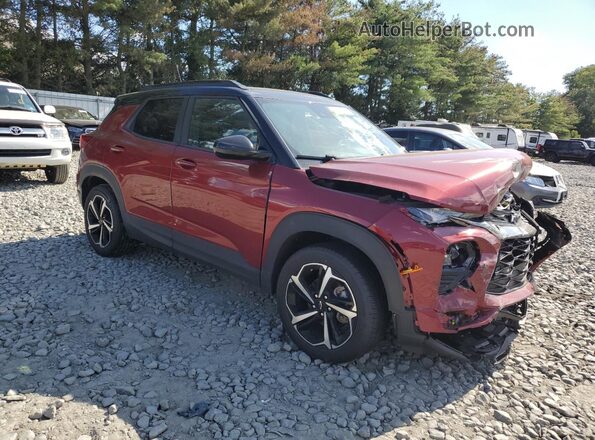 KL79MUSL1NB059058 2022 CHEVROLET TRAILBLAZER Burgundy Առջևի աջ