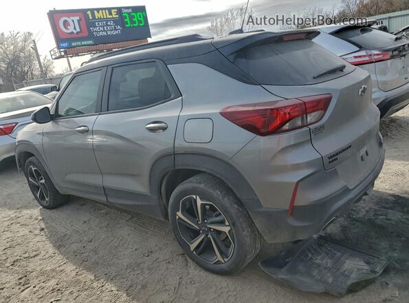 KL79MUSLXPB201975 2023 CHEVROLET TRAILBLAZER Silver Հետևի ձախ