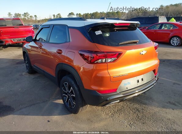 KL79MVSL8PB094897 2023 CHEVROLET TRAILBLAZER Orange Հետևի ձախ