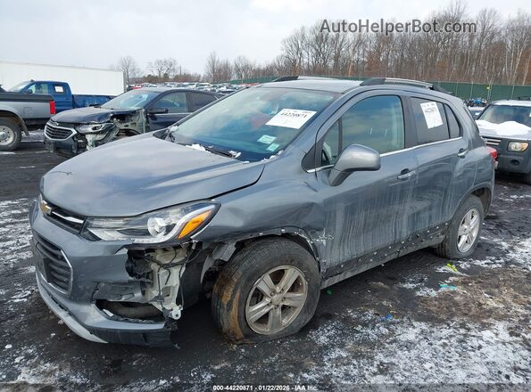 KL7CJLSB9KB903472 2019 CHEVROLET TRAX Gray Front left
