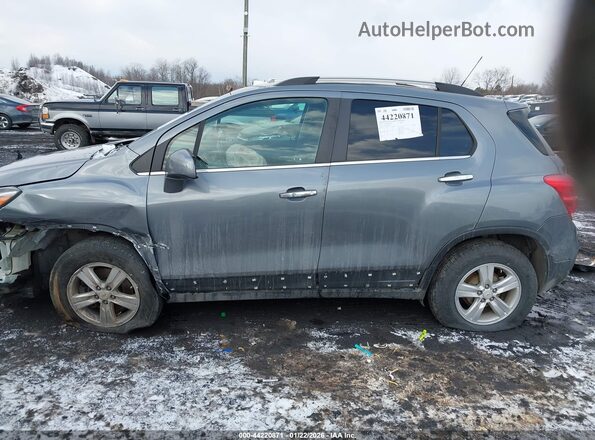 KL7CJLSB9KB903472 2019 CHEVROLET TRAX Gray 360 interior view