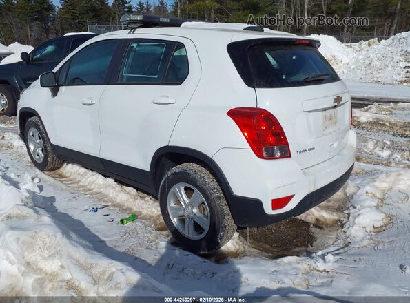 KL7CJNSB6MB314409 2021 CHEVROLET TRAX White Tył lewy