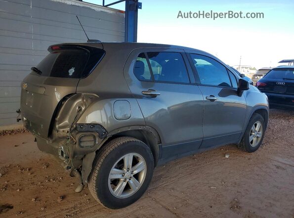 KL7CJNSB6MB351914 2021 CHEVROLET TRAX Gray Rear right