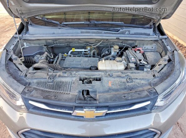 KL7CJNSB6MB351914 2021 CHEVROLET TRAX Gray Rear interior view