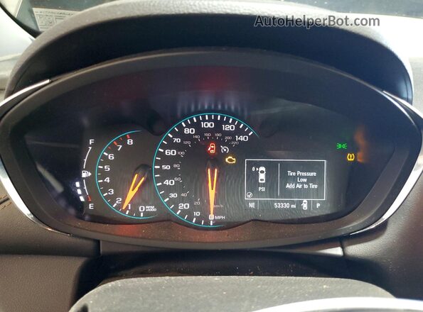 KL7CJNSM9NB549471 2022 CHEVROLET TRAX Черный Вид щитка приборов