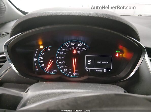 KL7CJPSB5HB220748 2017 CHEVROLET TRAX Silver უკანა სავარძლების ხედი