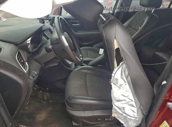 KL7CJPSM3NB558369 2022 CHEVROLET TRAX Red წინა სალონის ხედი