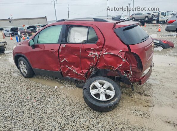KL7CJPSM3NB558369 2022 CHEVROLET TRAX Red უკანა მარცხენა