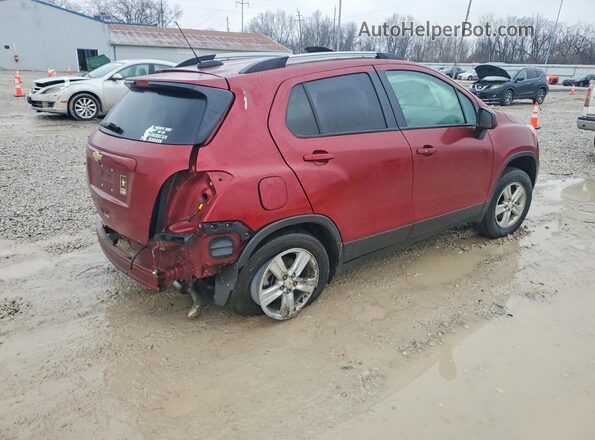 KL7CJPSM3NB558369 2022 CHEVROLET TRAX Red უკანა მარჯვენა