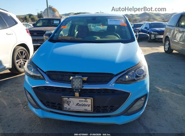 KL8CA6SA0LC417407 2020 CHEVROLET SPARK Light Blue Вид панели приборов