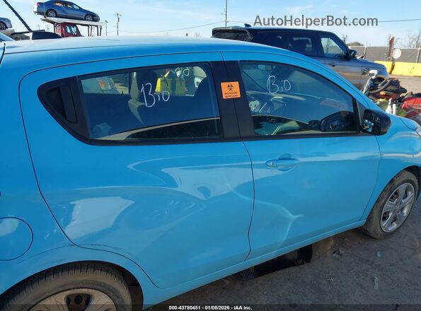 KL8CA6SA0LC417407 2020 CHEVROLET SPARK Light Blue Вид щитка приборов