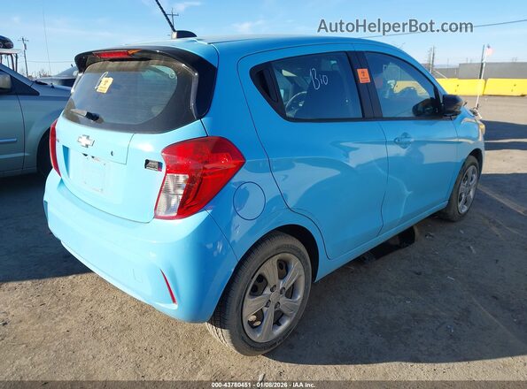 KL8CA6SA0LC417407 2020 CHEVROLET SPARK Light Blue Задняя правая четверть