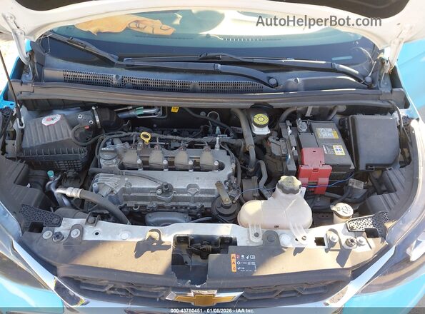 KL8CA6SA0LC417407 2020 CHEVROLET SPARK Light Blue Вид сзади