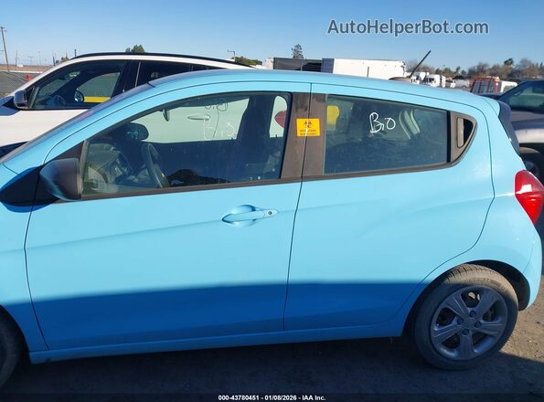 KL8CA6SA0LC417407 2020 CHEVROLET SPARK Light Blue Вид задней части салона