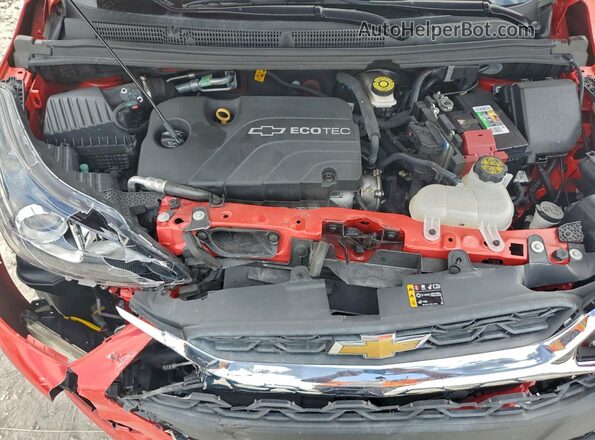 KL8CA6SA8MC710294 2021 CHEVROLET SPARK Red 