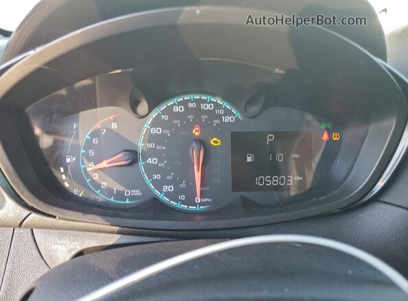 KL8CB6SA1GC634483 2016 CHEVROLET SPARK Silver ხელსაწყოთა პანელის ხედი