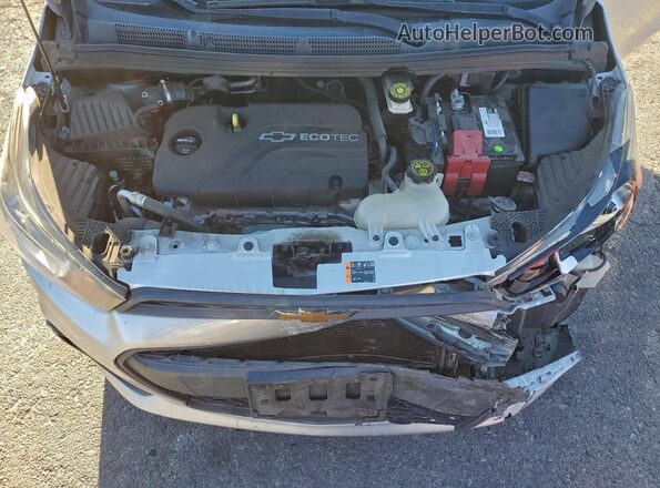 KL8CB6SA1GC634483 2016 CHEVROLET SPARK Silver უკანა სალონის ხედი