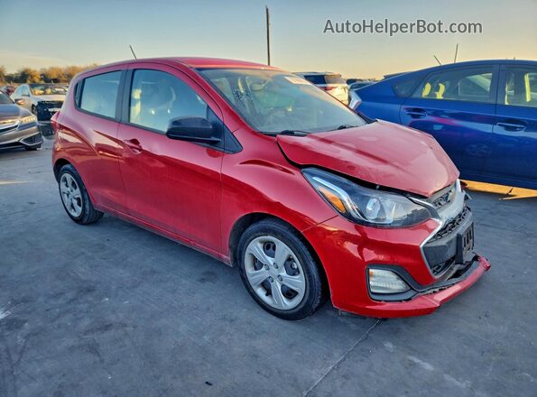 KL8CB6SA2LC478934 2020 CHEVROLET SPARK Красный Передняя правая четверть