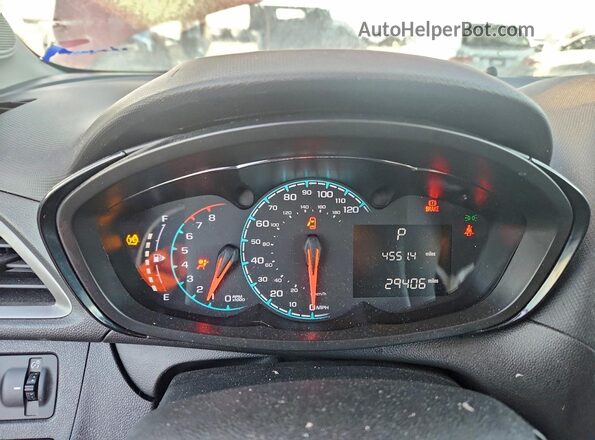 KL8CB6SA2LC478934 2020 CHEVROLET SPARK Красный Вид щитка приборов
