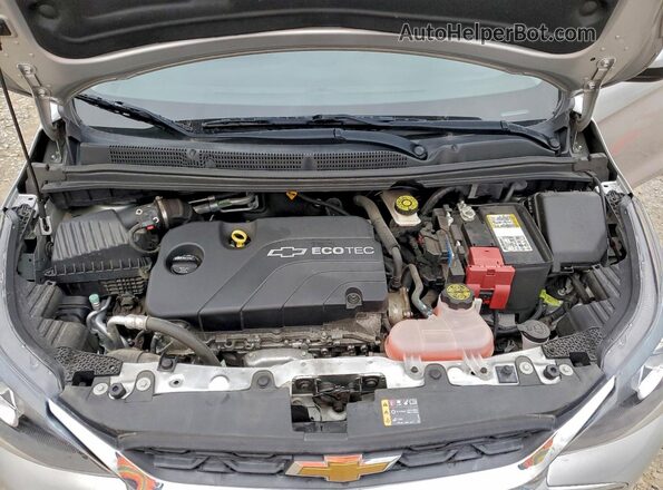 KL8CD6SA2NC013048 2022 CHEVROLET SPARK Серебряный Вид задней части салона