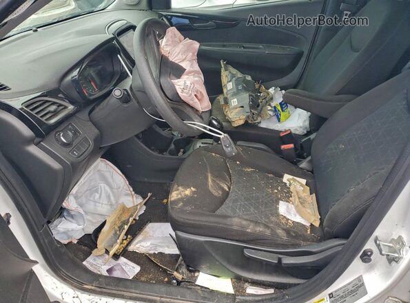KL8CD6SA2NC025085 2022 CHEVROLET SPARK White წინა სალონის ხედი