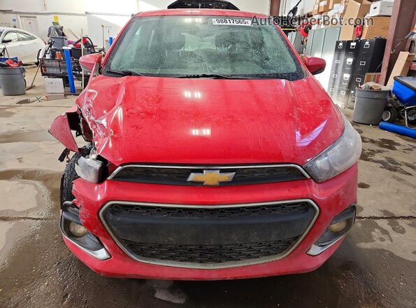 KL8CD6SA4JC483074 2018 CHEVROLET SPARK Red წინა ხედი