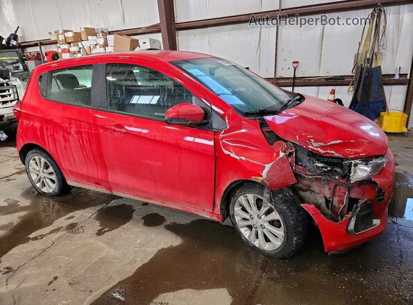 KL8CD6SA4JC483074 2018 CHEVROLET SPARK Red წინა მარჯვენა
