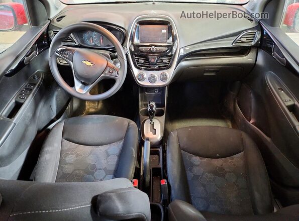 KL8CD6SA4JC483074 2018 CHEVROLET SPARK Red წინა პანელის ხედი