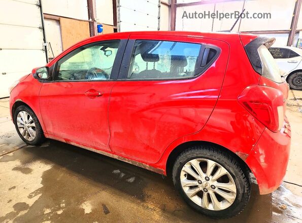 KL8CD6SA4JC483074 2018 CHEVROLET SPARK Red უკანა მარცხენა