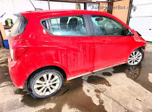 KL8CD6SA4JC483074 2018 CHEVROLET SPARK Red უკანა მარჯვენა