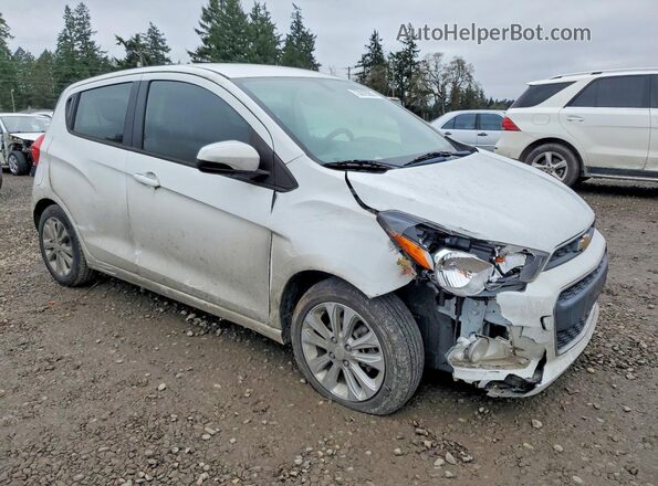 KL8CD6SA8JC478783 2018 CHEVROLET SPARK White Delantero derecho
