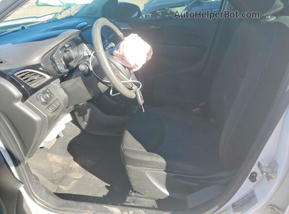 KL8CD6SA9MC720856 2021 CHEVROLET SPARK White Widok wnętrza z przodu
