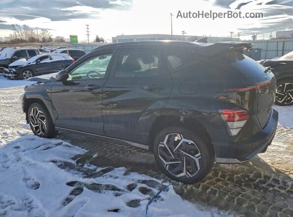 KM8HACA31RU033682 2024 HYUNDAI KONA Black Trasero izquierdo