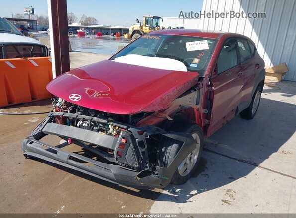 KM8HACAB5RU147143 2024 HYUNDAI KONA Red Przód lewy