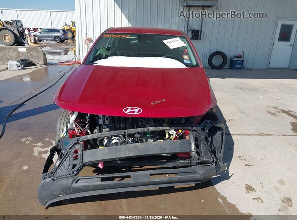 KM8HACAB5RU147143 2024 HYUNDAI KONA Red Widok wnętrza z tyłu