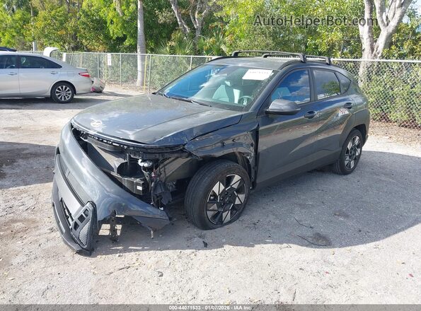 KM8HB3AB2RU182414 2024 HYUNDAI KONA Серый Передняя левая четверть