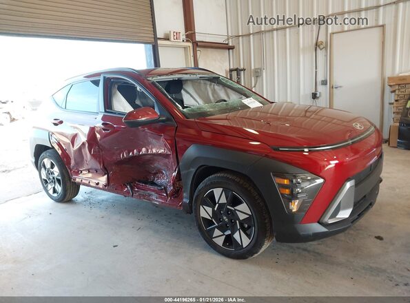 KM8HB3AB7SU217809 2025 HYUNDAI KONA Red Widok wnętrza z tyłu